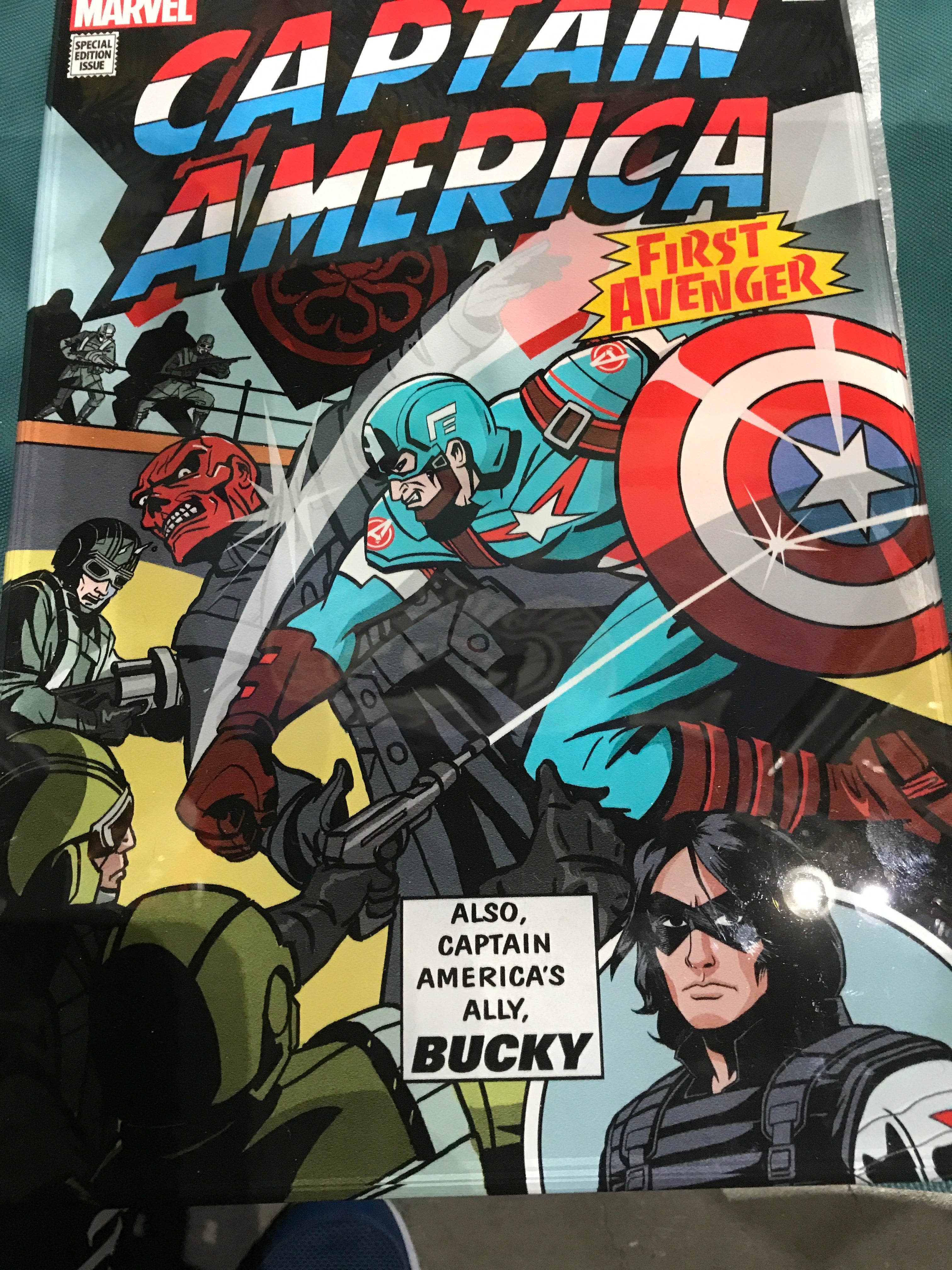 AVENGERS NewDisney Marvel D23 Expo Acrylic Print LE 110 #51 Captain America