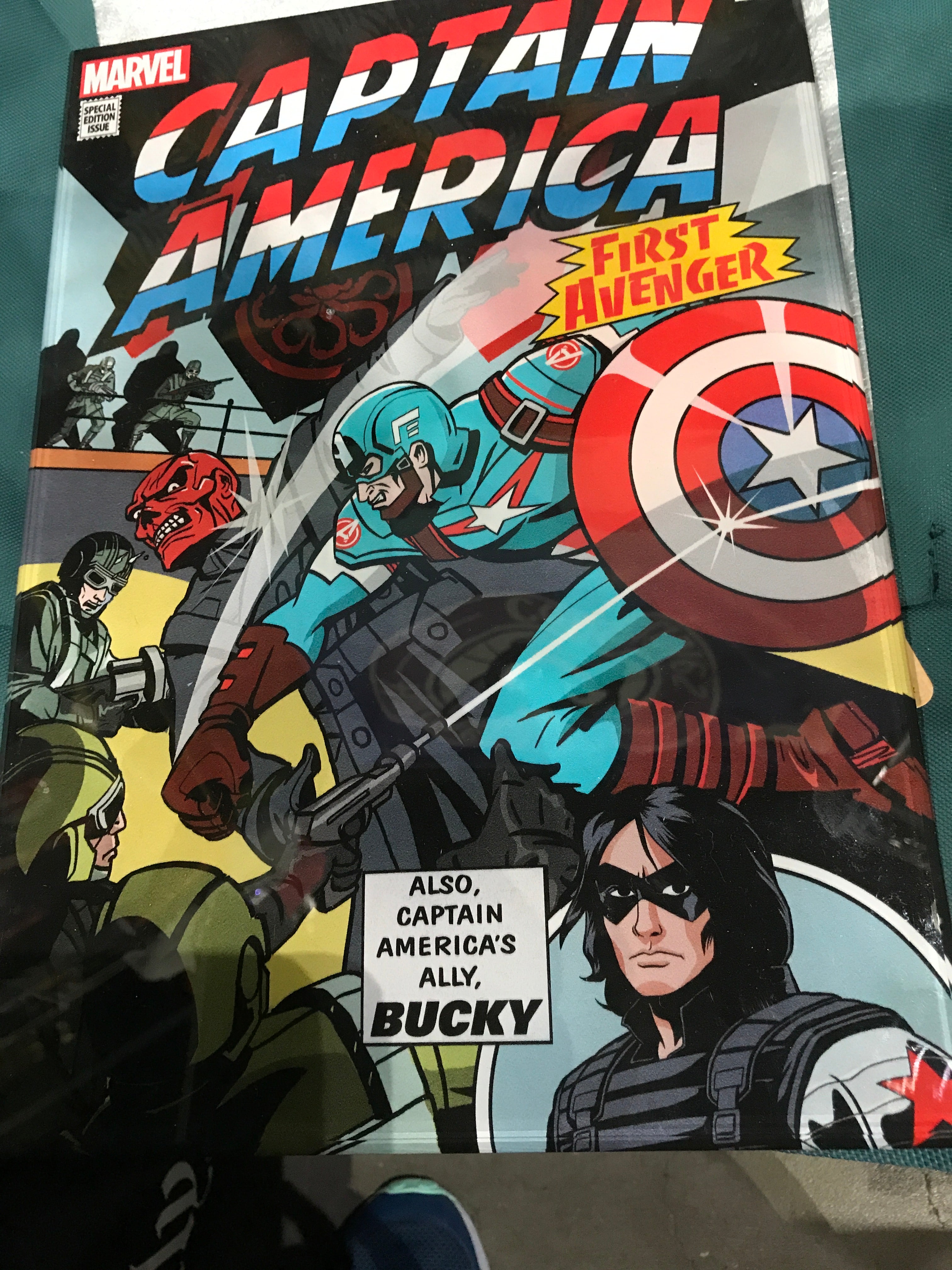AVENGERS NewDisney Marvel D23 Expo Acrylic Print LE 110 #51 Captain America