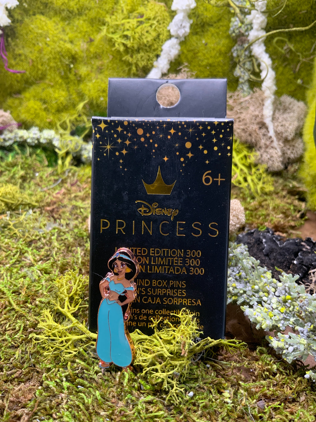 Disney Loungefly Le 300 Jasmine Princesse Princesses Pin