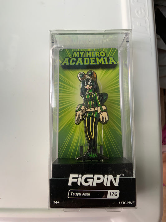 FiGPiN My Hero Academia Tsuyu Asui Pin #176 LOCKED