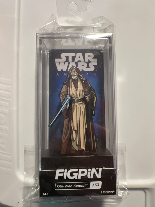 FiGPiN #753 Star Wars A New Hope OBI-WAN KENOBI LE 2000 Exclusive Locked