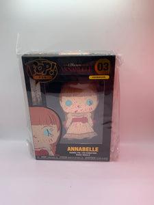 Horror Large Enamel Funko Pop! Pin Annabelle