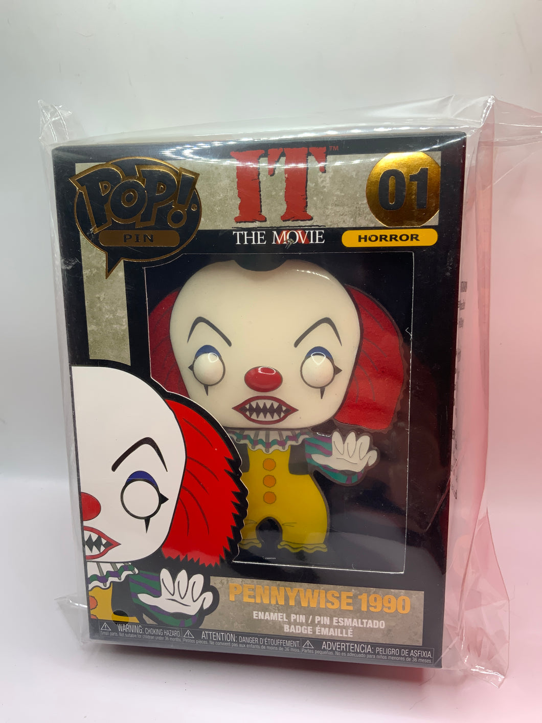 Horror Large Enamel Funko Pop! Pin Pennywise