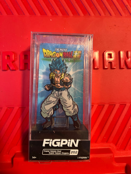 Dragon Ball Super Broly Movie Super Saiyan God Super Saiyan Gogeta FIGPIN  #202 Locked