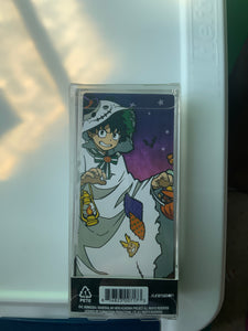 FiGPiN My Hero Academia Izuku Midoriya Deku Halloween Ghost Costume Locked #589