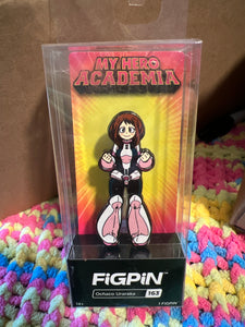 FiGPiN My Hero Academia #163 Ochaco Uraraka UNLOCKED SOFT