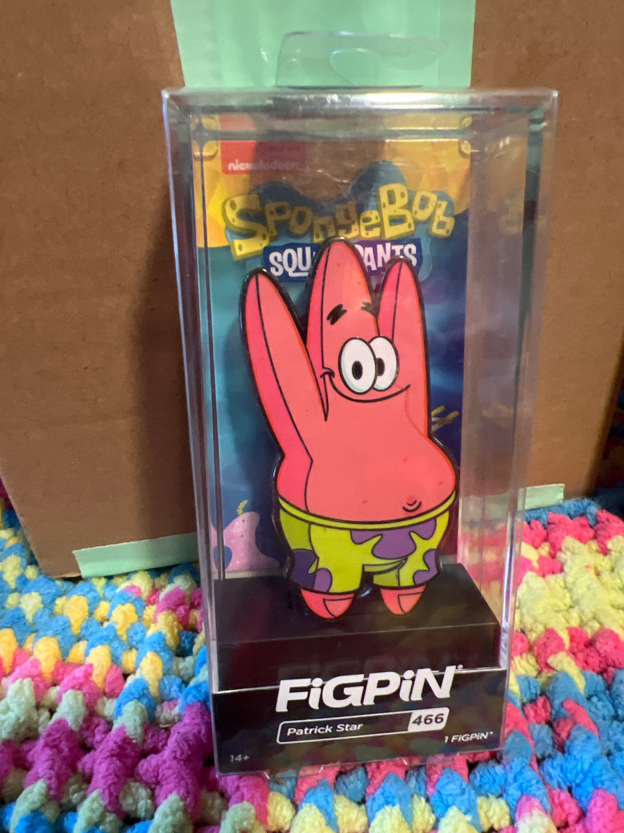 FiGPiN SpongeBob SquarePants Patrick Star Pin #466 locked – Hatcher’s ...