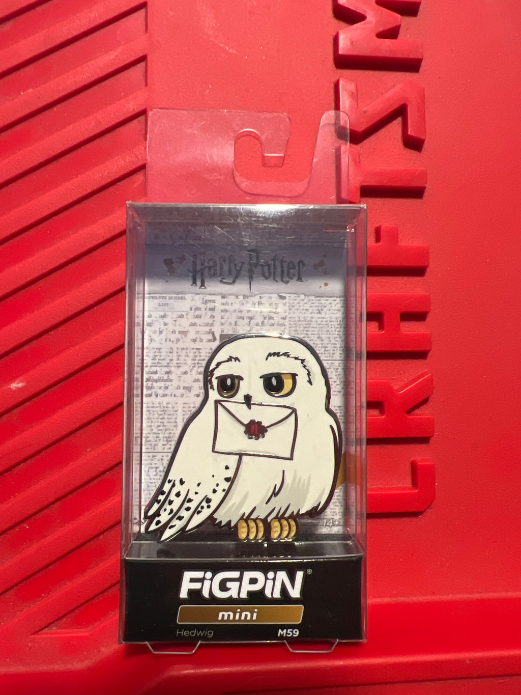 FiGPiN Mini Harry Potter Hedwig #M59 Locked