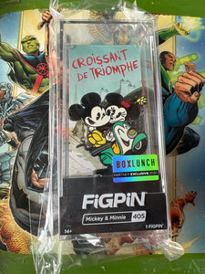 FiGPiN Disney Mickey & Minnie #405 BoxLunch Exclusive Locked