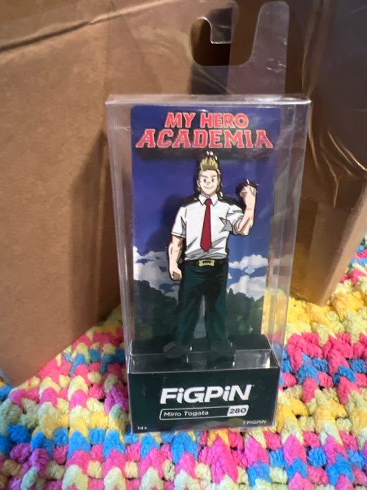 My Hero Academia Mirio Togata FiGPiN Enamel Pin #280 Soft LOCKED