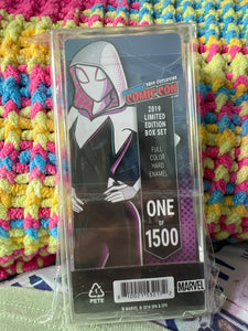 FiGPiN NYCC Spider-Man Into The Spiderverse Spider-Gwen Limited Edition #299 Locked