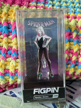 Load image into Gallery viewer, FiGPiN NYCC Spider-Man Into The Spiderverse Spider-Gwen Limited Edition #299 Locked
