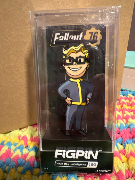 FiGPiN Fallout Vault Boy Intelligence #160 Unlocked
