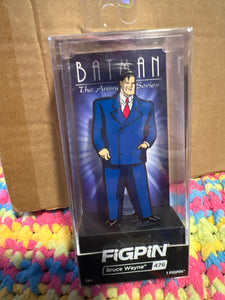 Batman the Animated Series FIGPIN Bruce Wayne #476 Locked