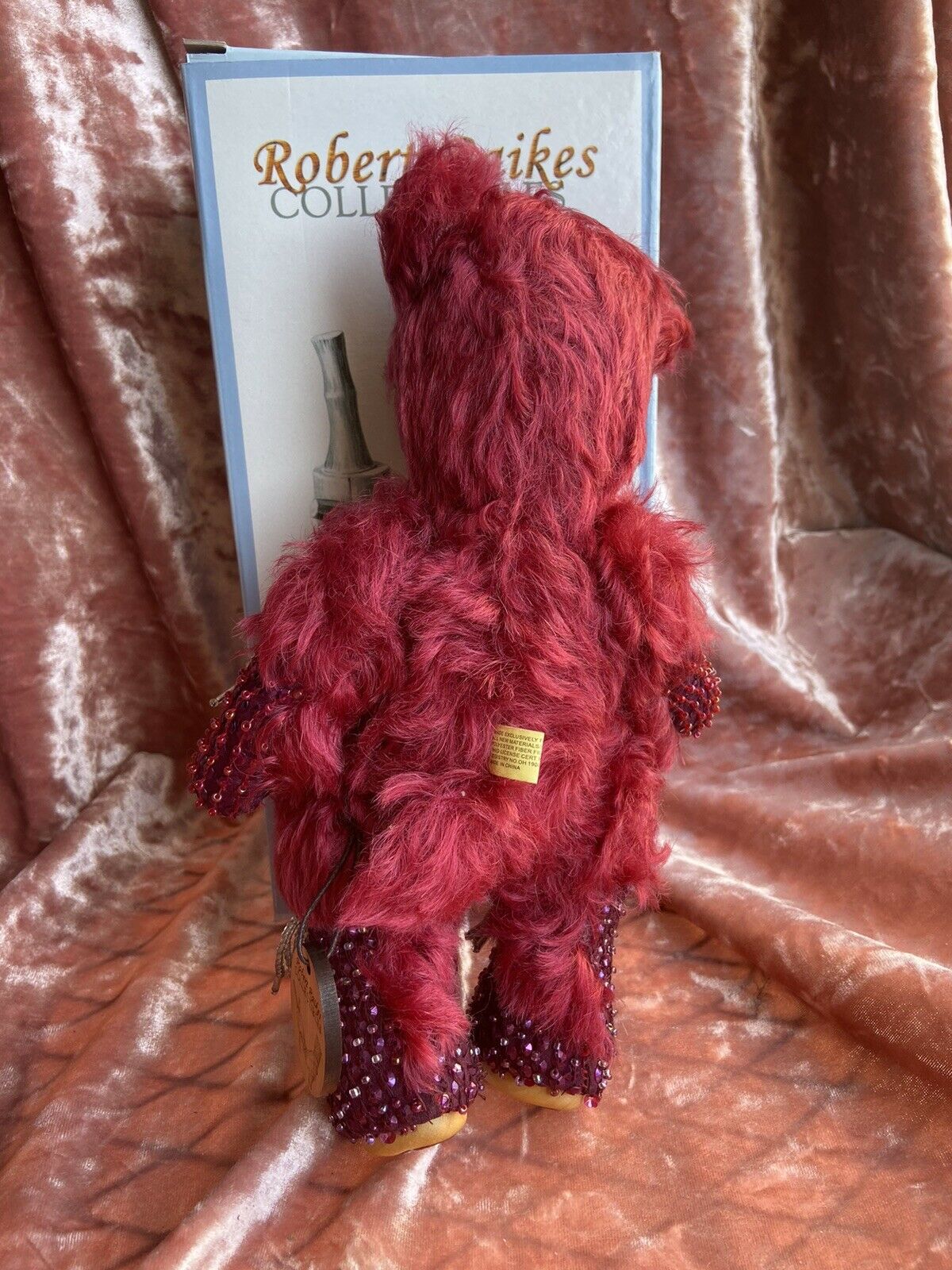 New Robert Raikes Garnet January Birthday Bear 2001 LE 250